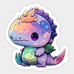 Cute Dino Sticker Sticker